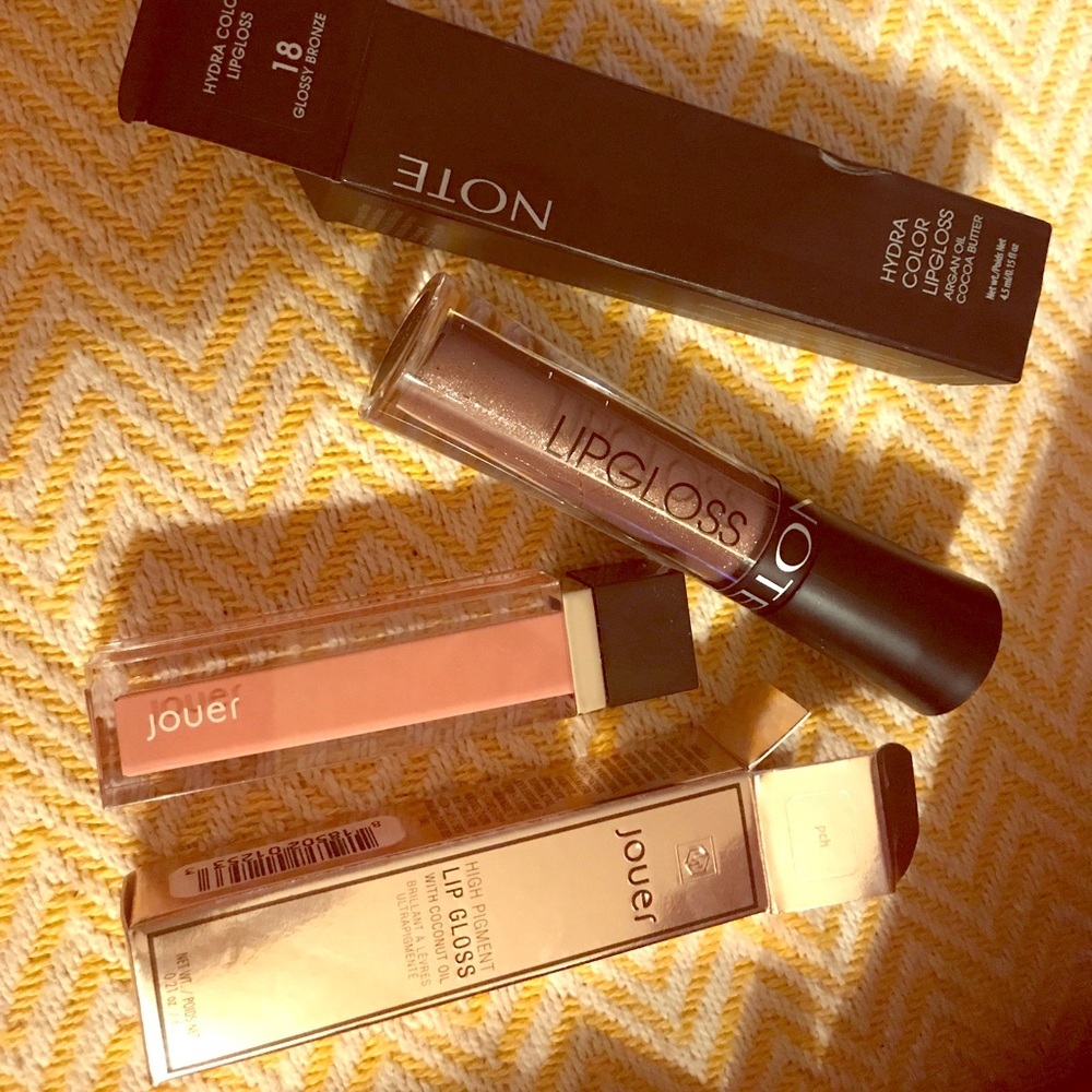 Jouer lipgloss & note lipgloss